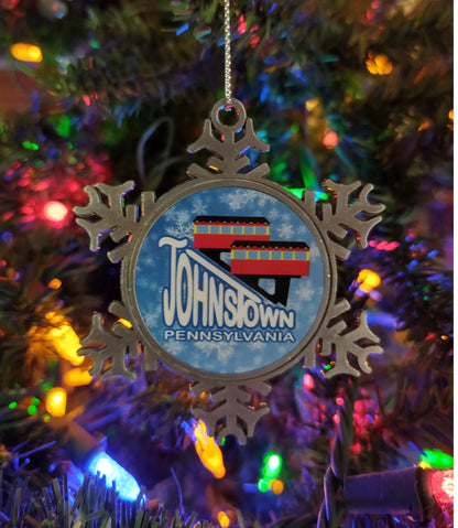 Johnstown Inclined Plane Ornament Metal – alternate product view