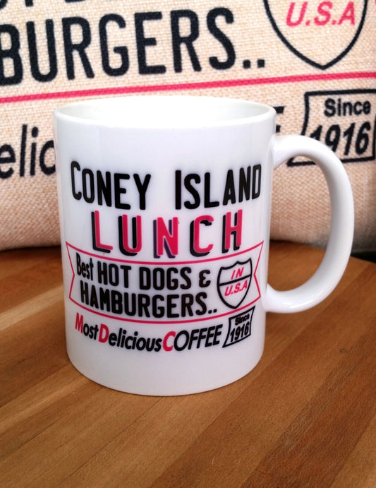 Coney Island Lunch Johnstown PA Coffee Mug by Flood City Fabrications