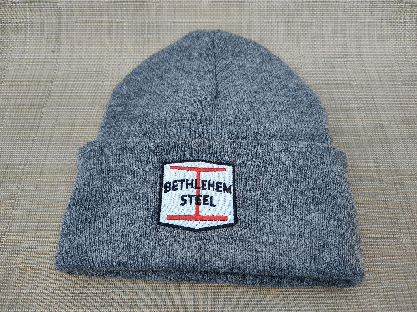 Bethlehem Steel Toboggan Hat Beanie Hats by Flood City Fabrications