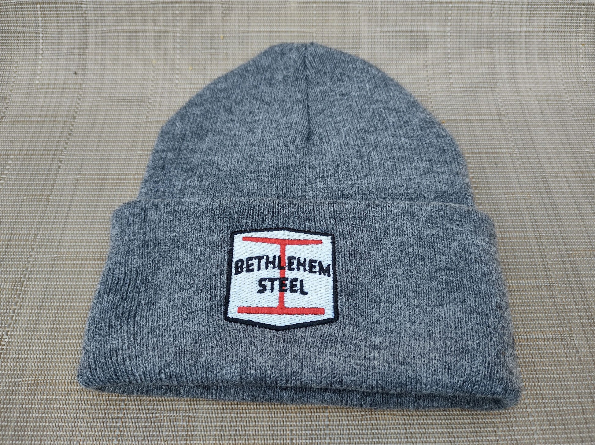 Bethlehem Steel Toboggan Hat Beanie Hats by Flood City Fabrications