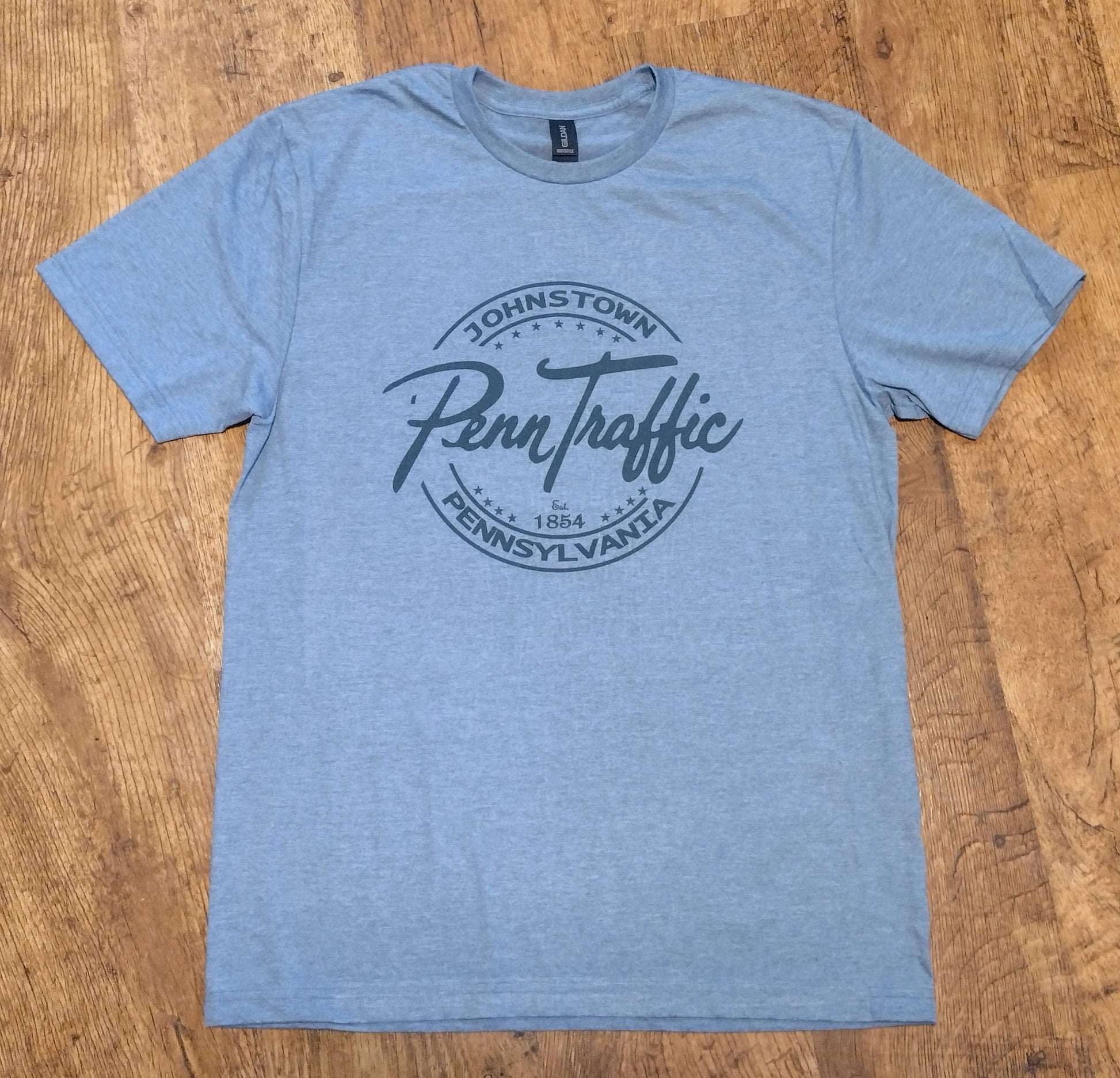 Penn Traffic Johnstown t-shirt by Flood City Fabrications