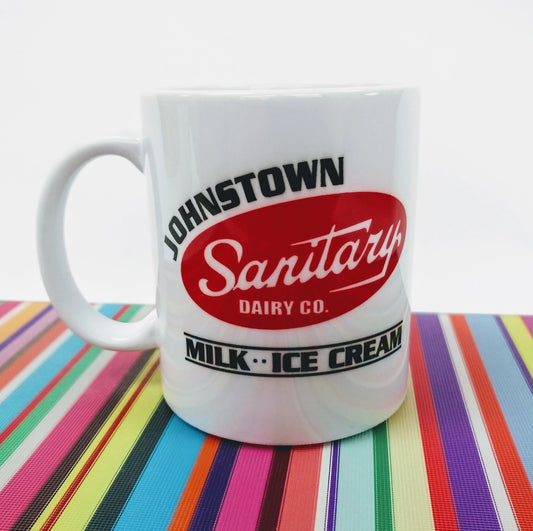 Sanitary Dairy Co. Johnstown PA Coffee Mug by Flood City Fabrications