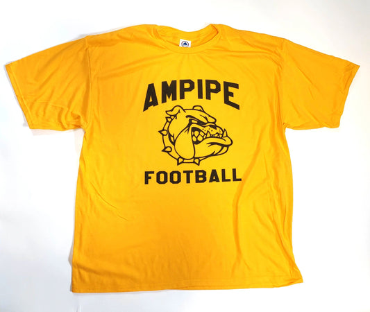 Ampipe Bulldogs Football T-Shirt Johnstown PA by Flood City Fabrications