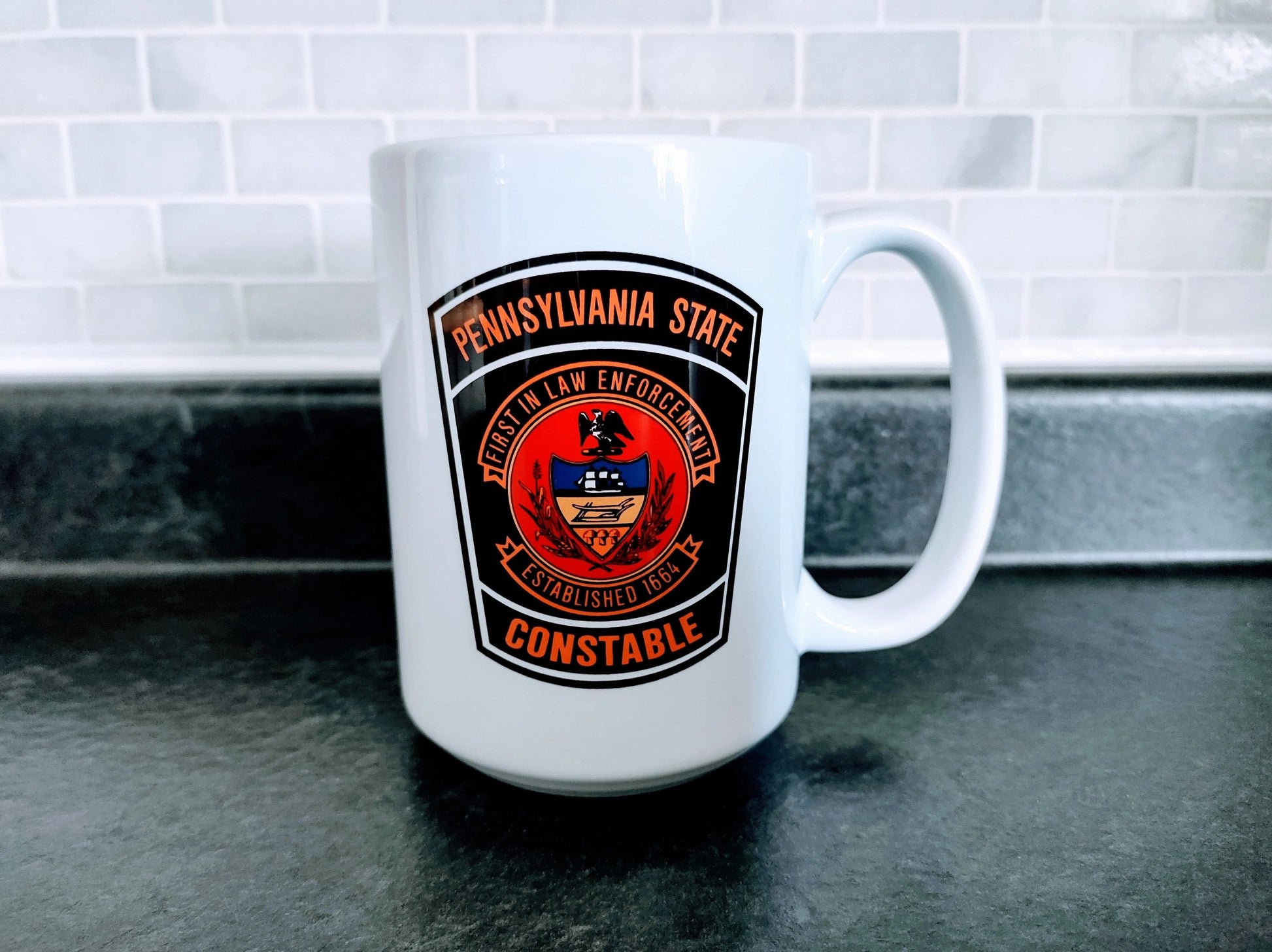 Pennsylvania State Constable Coffee Mug by Flood City Fabrications