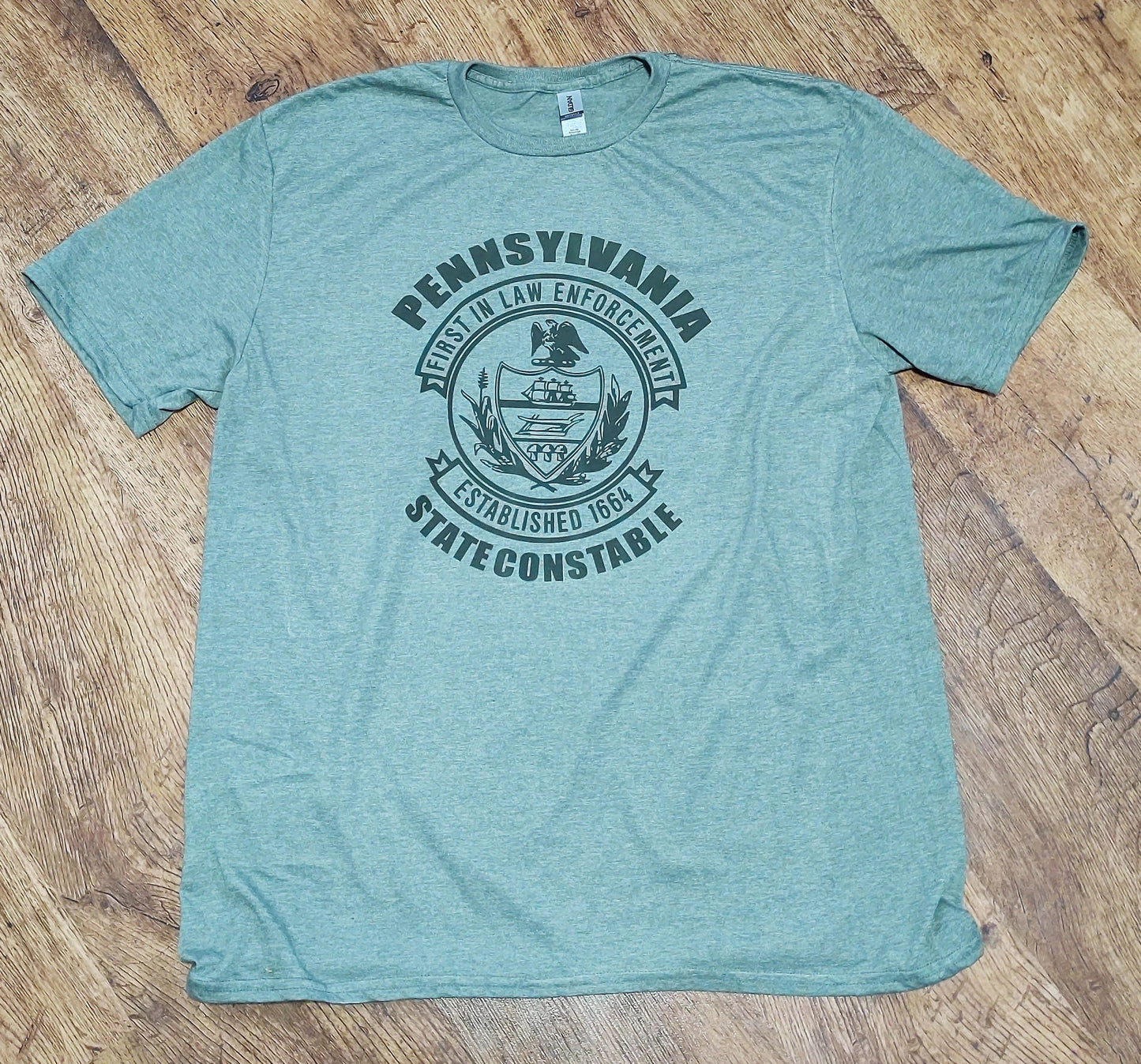 Pennsylvania State Constable T-Shirt by Flood City Fabrications
