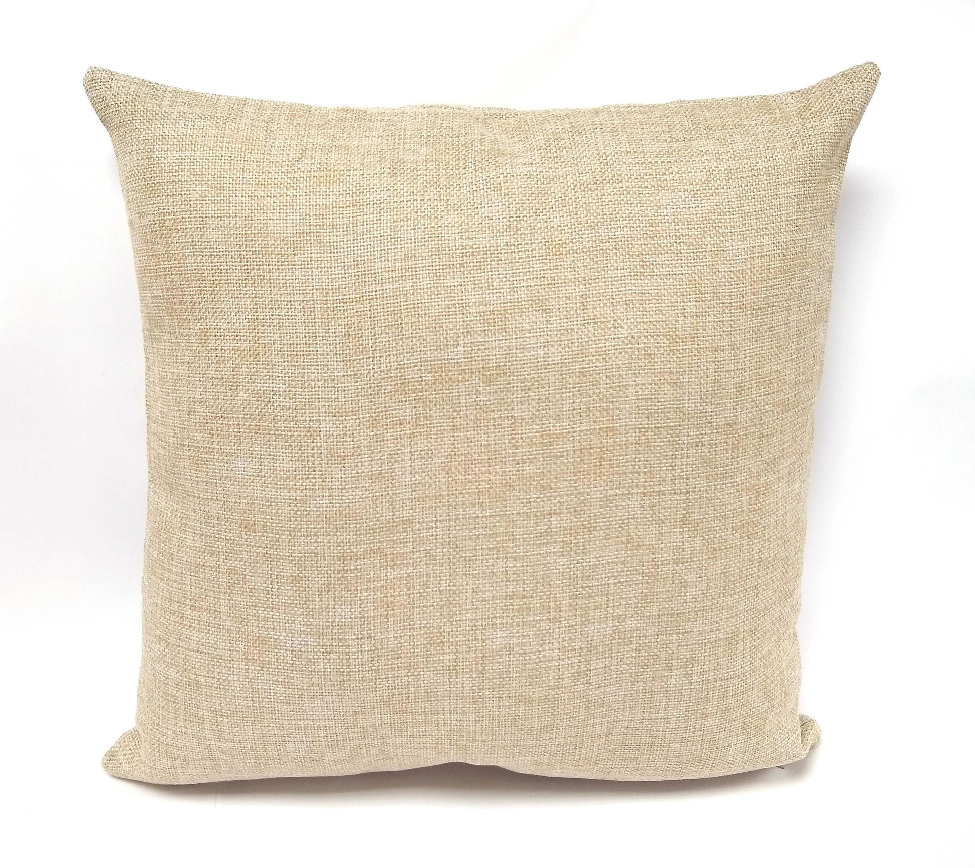 Sloth Mode Activated Pillow 15" Faux Burlap – alternate product view