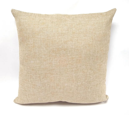 Sloth Mode Activated Pillow 15" Faux Burlap – alternate product view