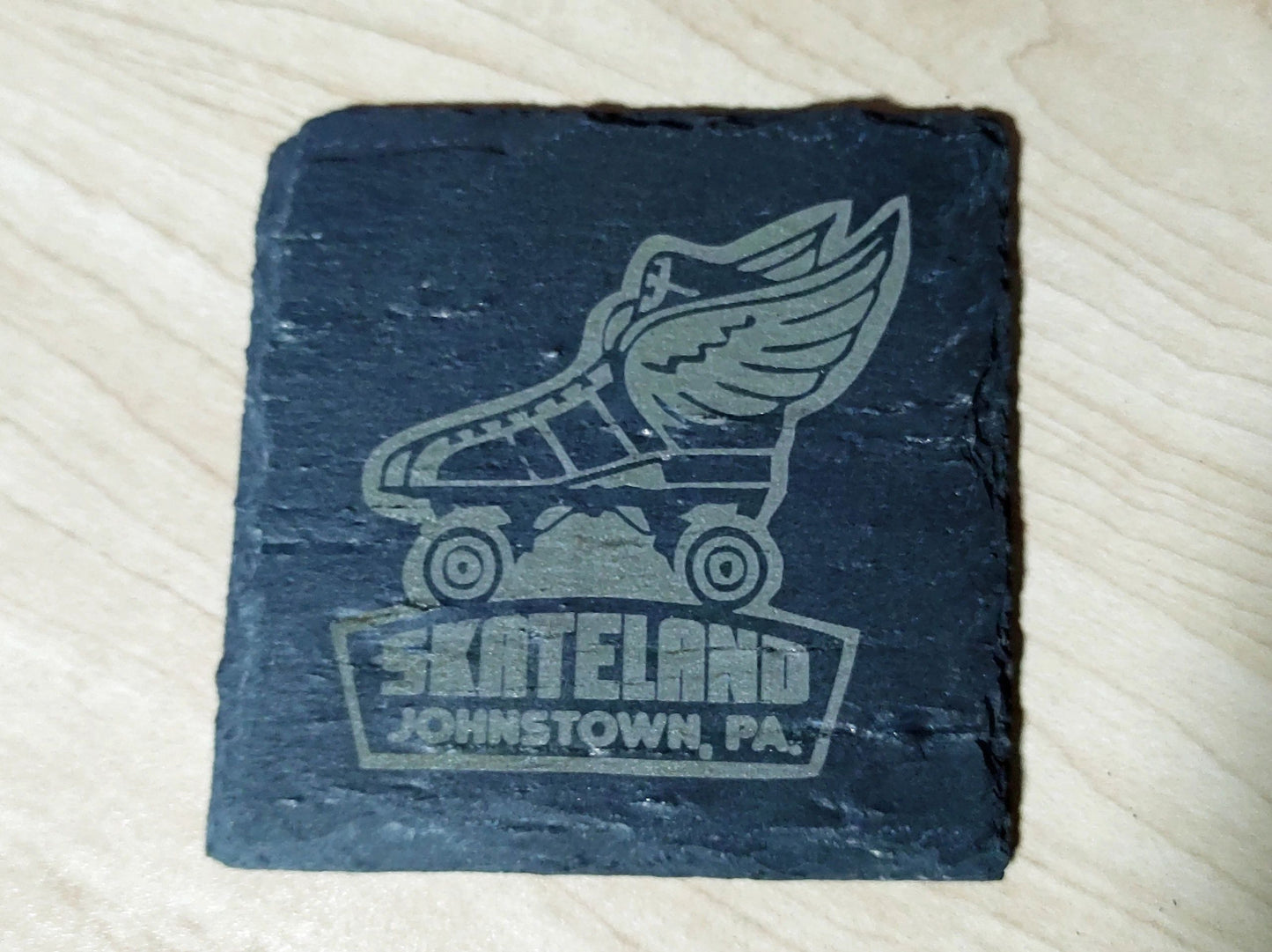 Johnstown PA Slate Coaster Set – alternate product view