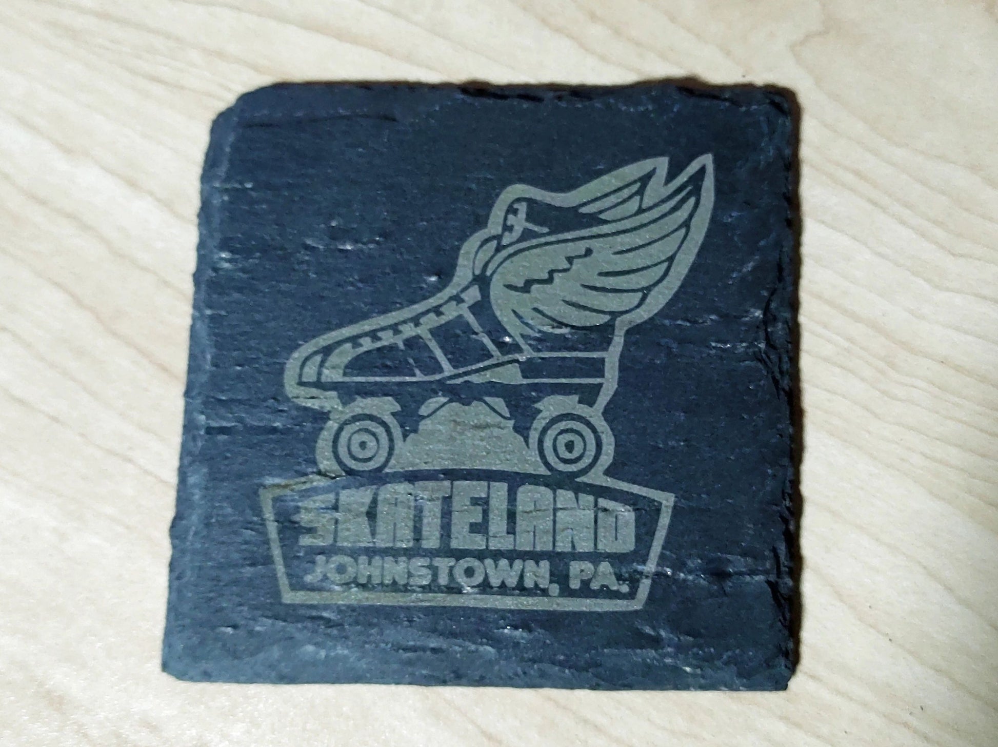 Johnstown PA Slate Coaster Set – alternate product view