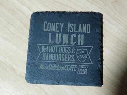 Johnstown PA Slate Coaster Set – alternate product view
