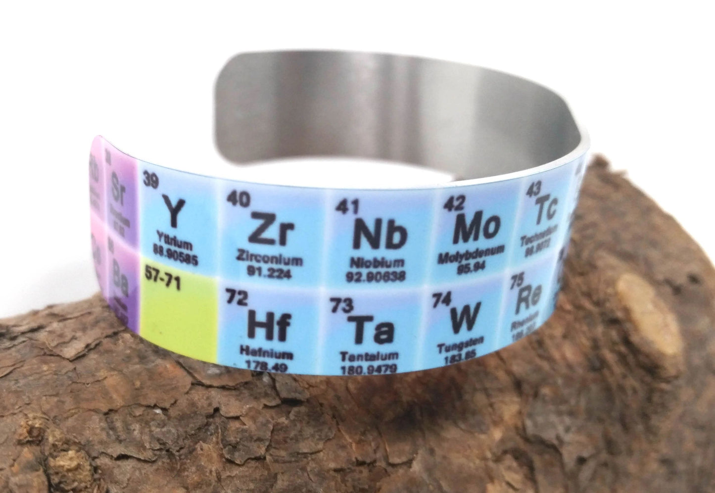 Table of Elements Cuff Bracelet Science by Flood City Fabrications