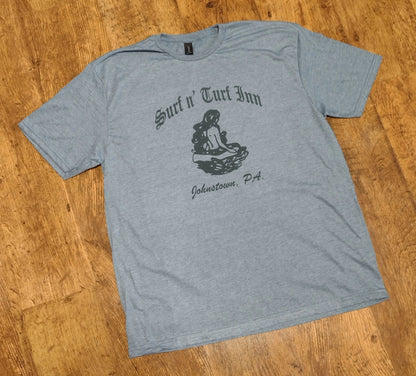 Surf n' Turf Inn Johnstown PA T-Shirt by Flood City Fabrications