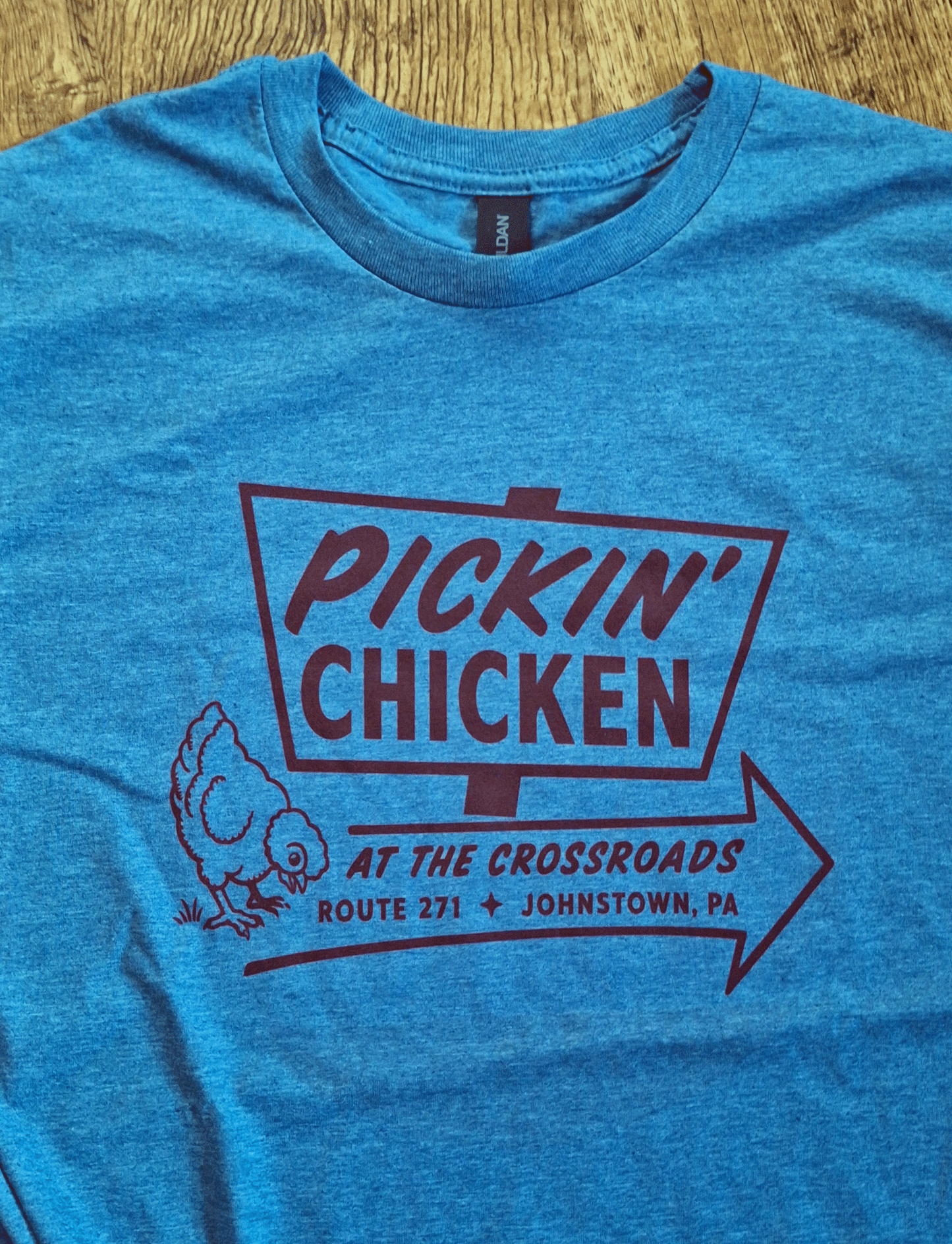 Pickin' Chicken Johnstown, PA t-shirt